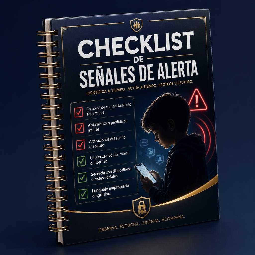 Mockup del bono ✅ BONO 4: Checklist de Señales de Alerta